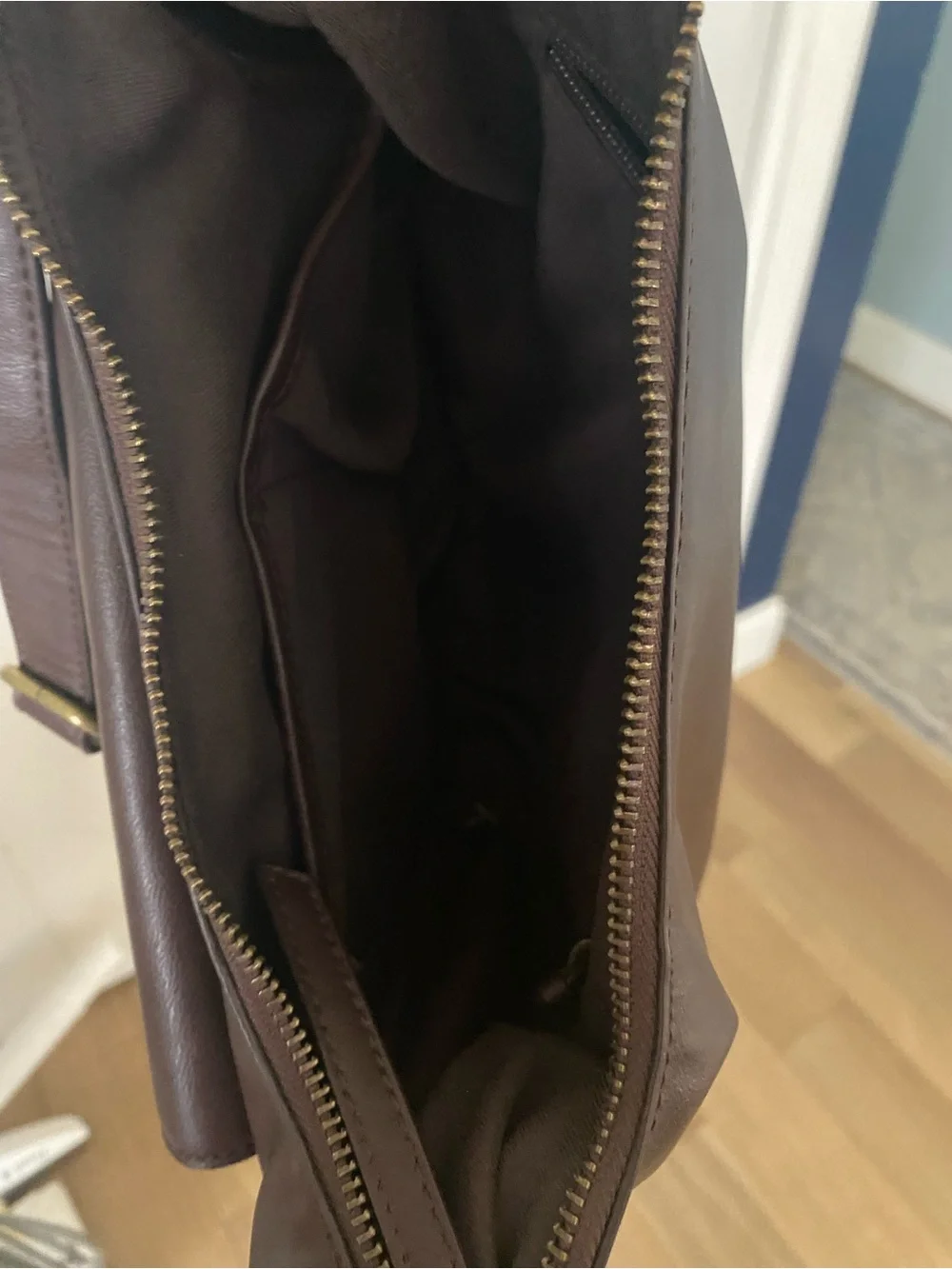 Frye & Co. Brown Faux Leather Hobo Bag